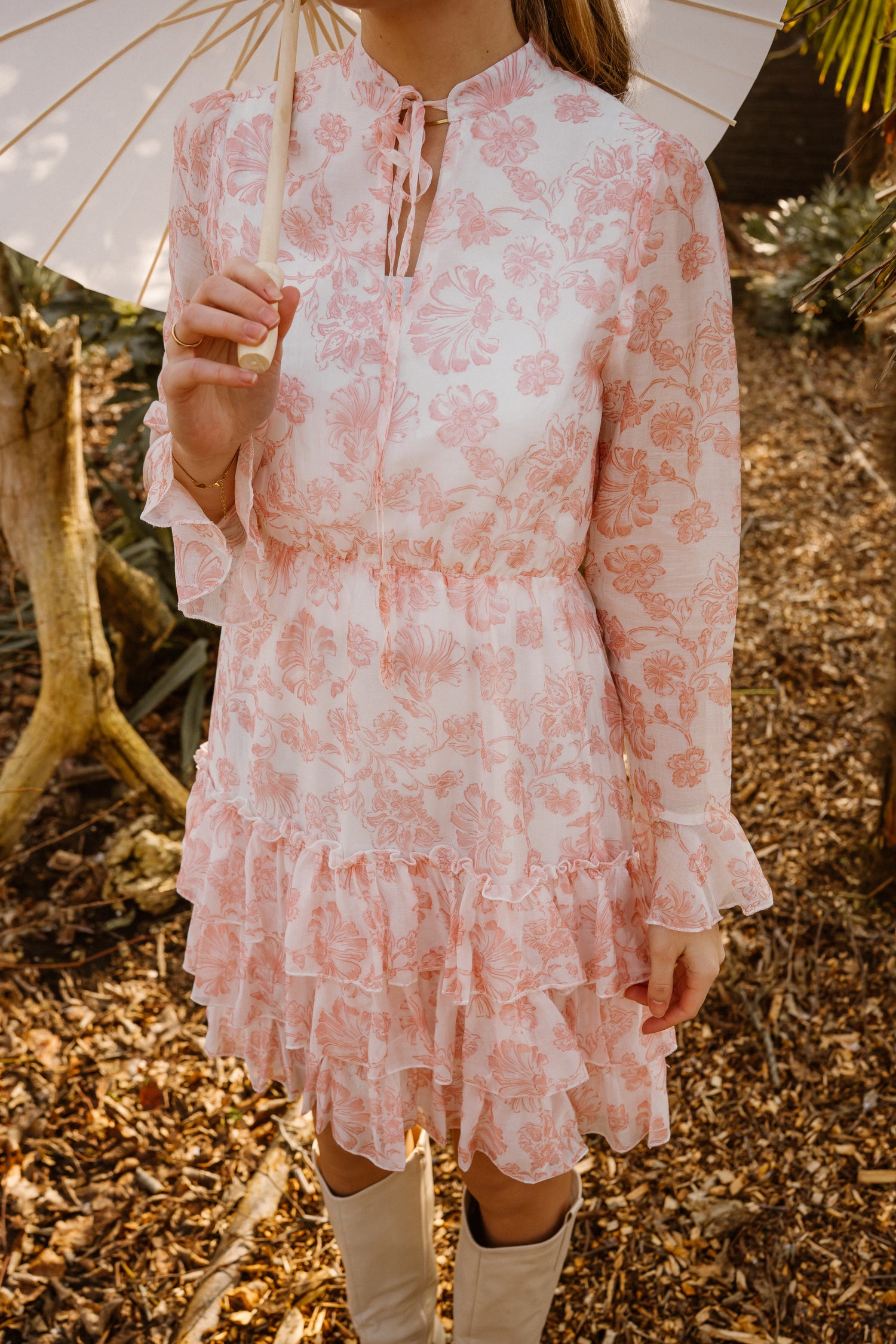 Jurk Marthe roze