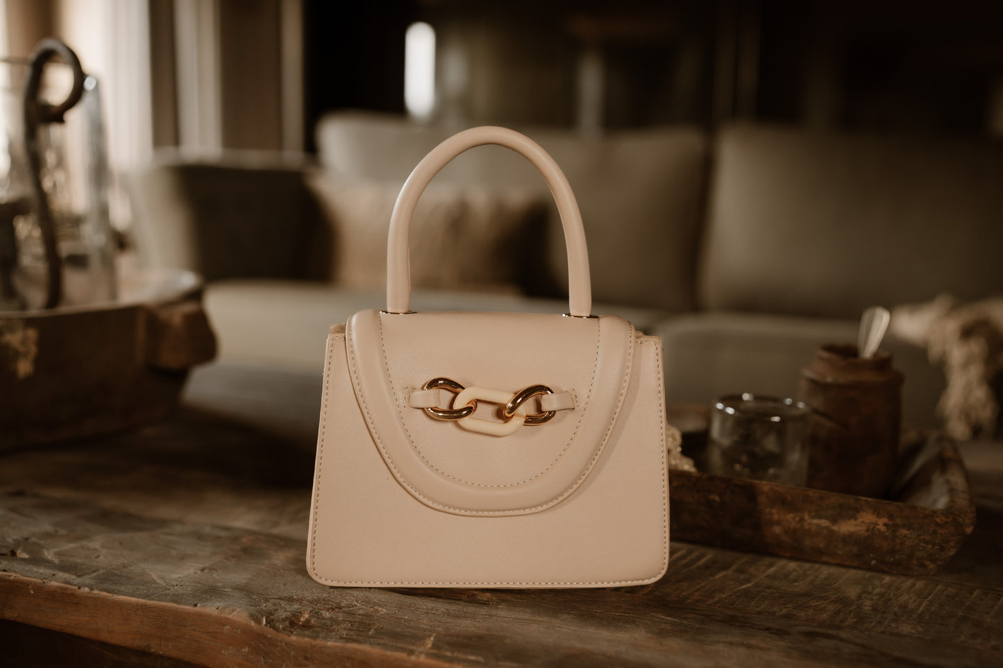 Tas Ruby beige