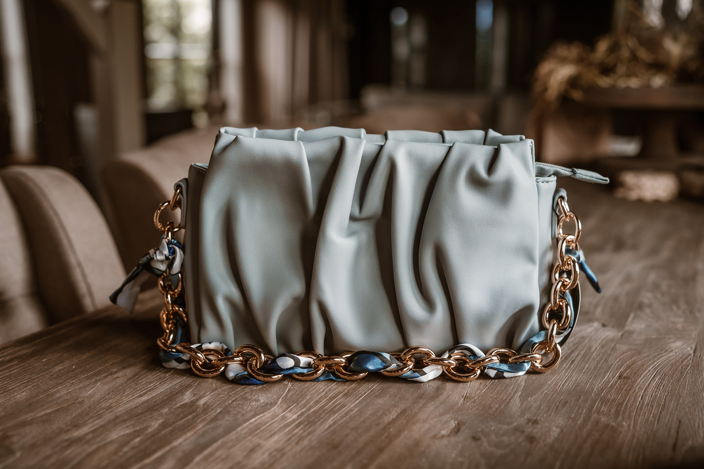 Tas Aukje blauw