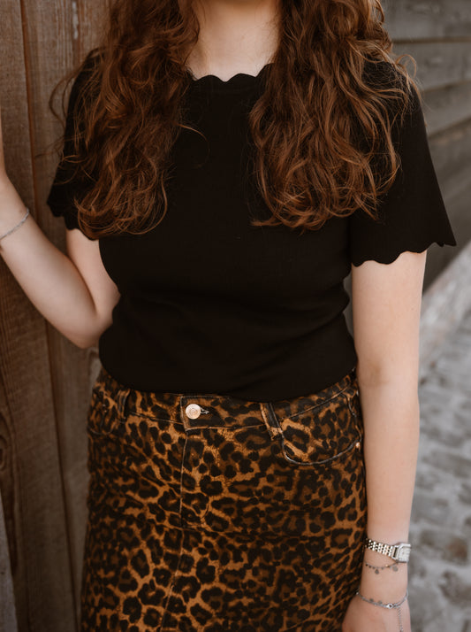 Top Eva zwart