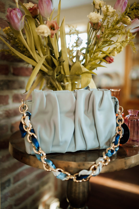 Tas Aukje blauw