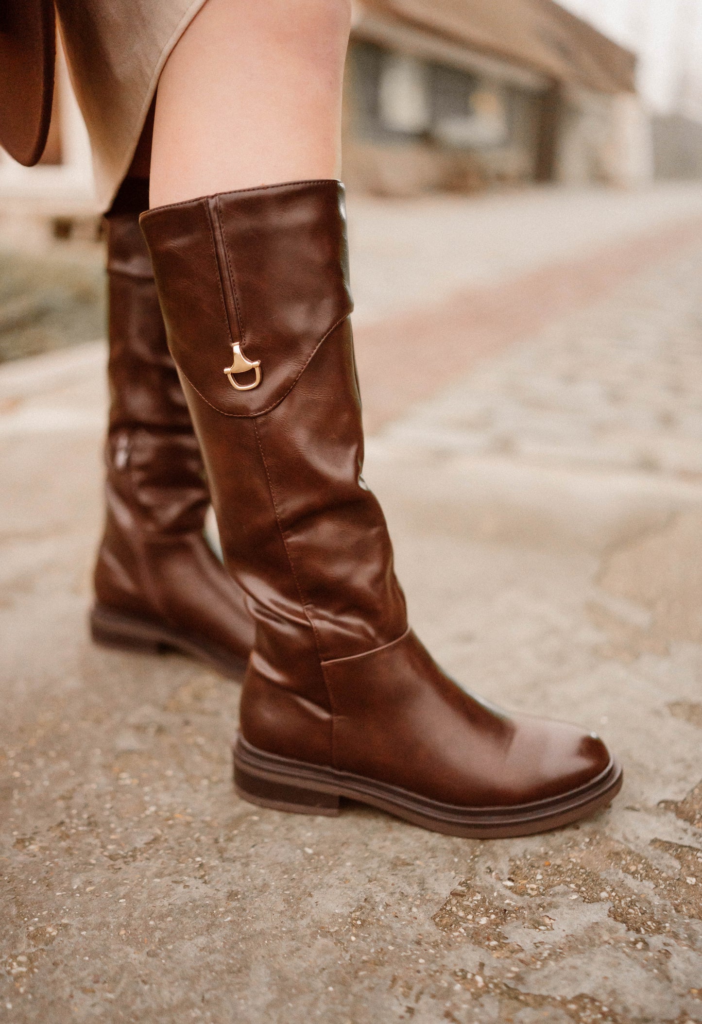 Brown boots