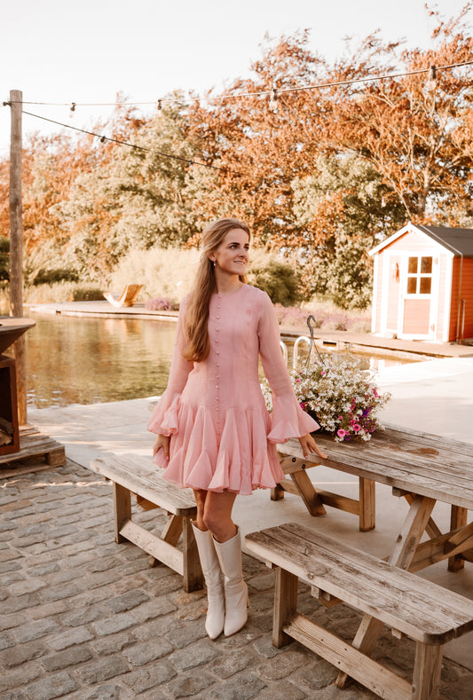 Jurk Megan roze