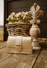 Tas Fleur goud