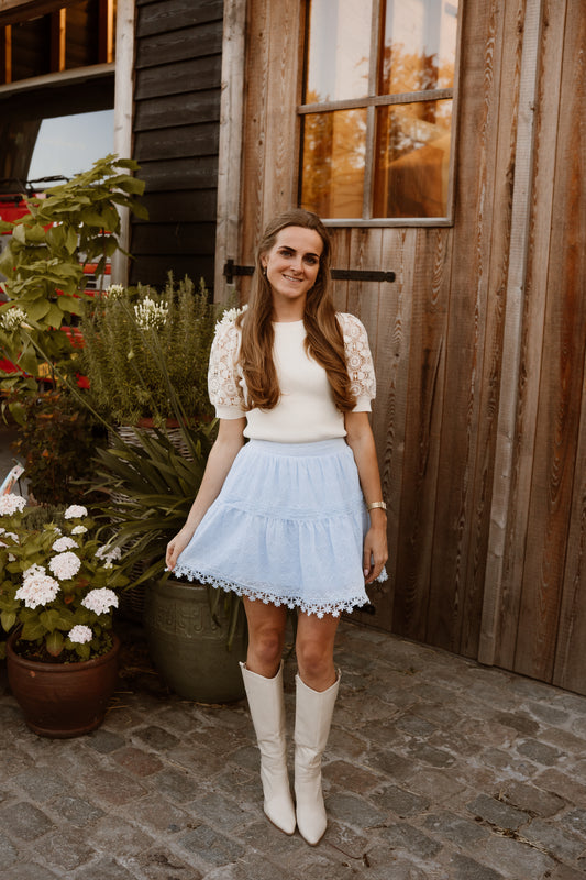Rok Celeste blauw