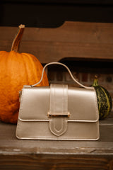 Tas Fleur goud