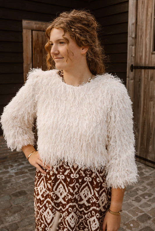 Top Christa beige