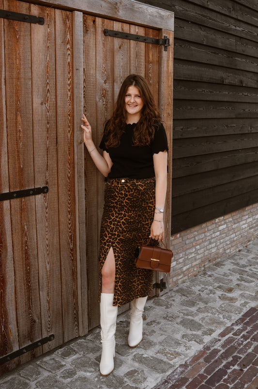Top Eva zwart