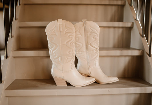 Cowboyboots Lilly beige
