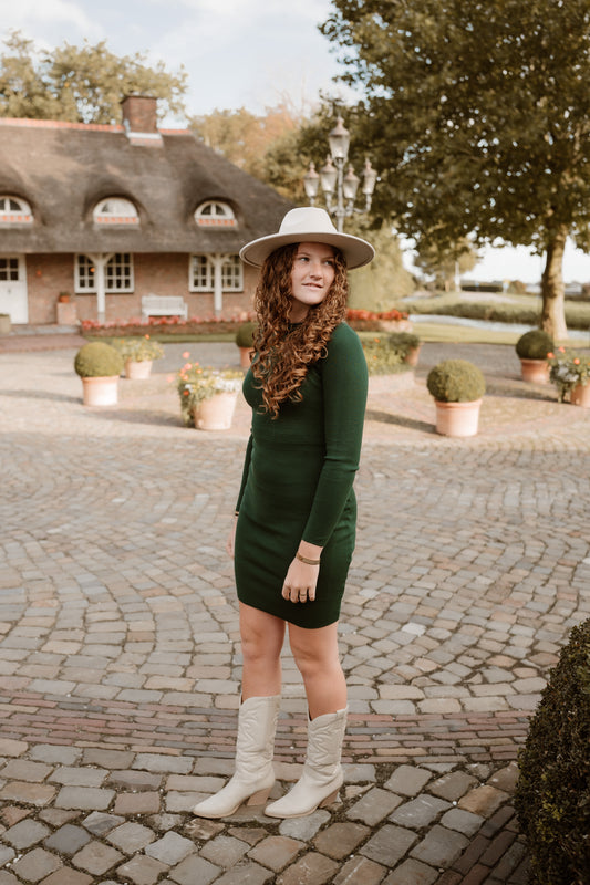 Jurk Celeste groen
