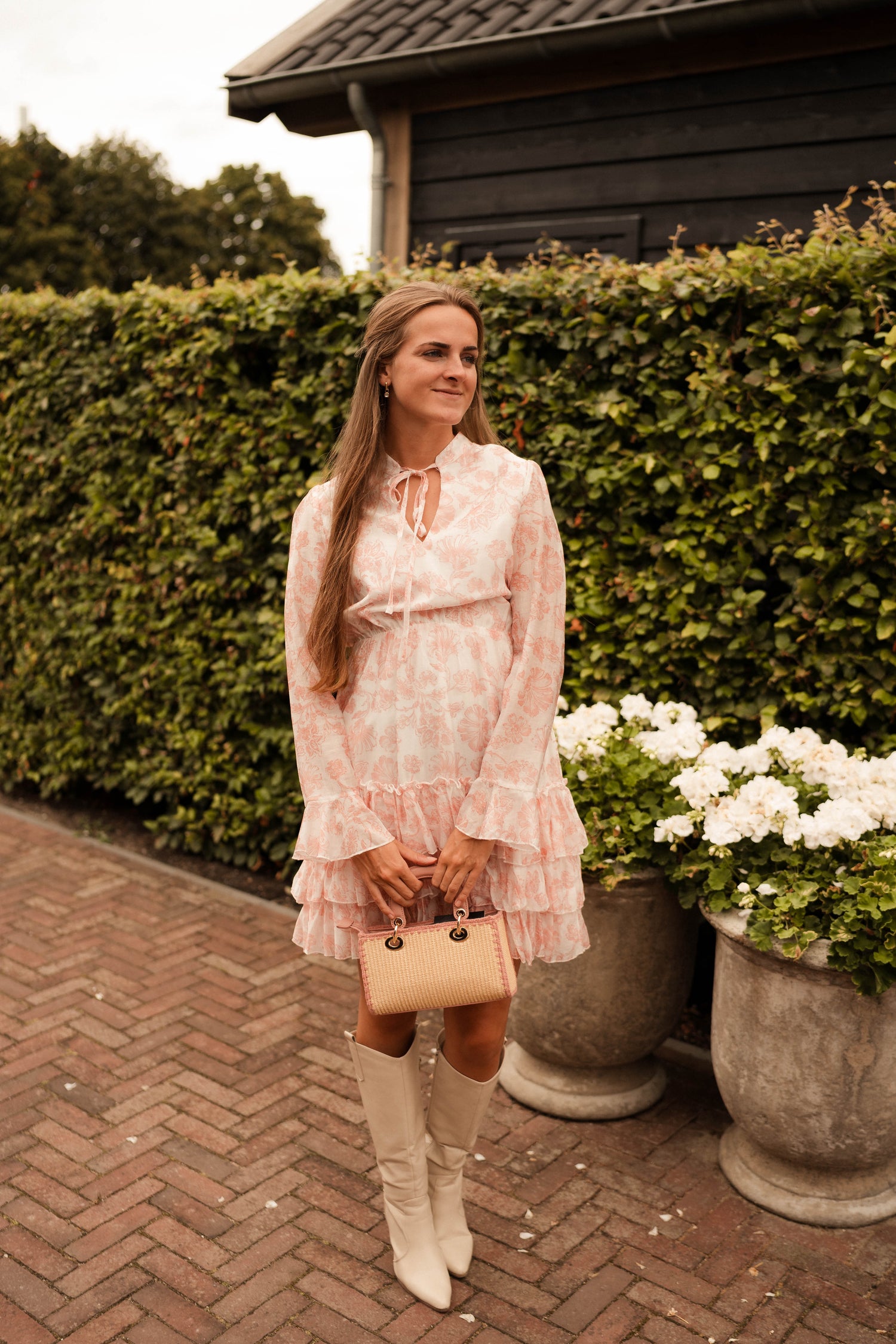 Jurk Martha roze