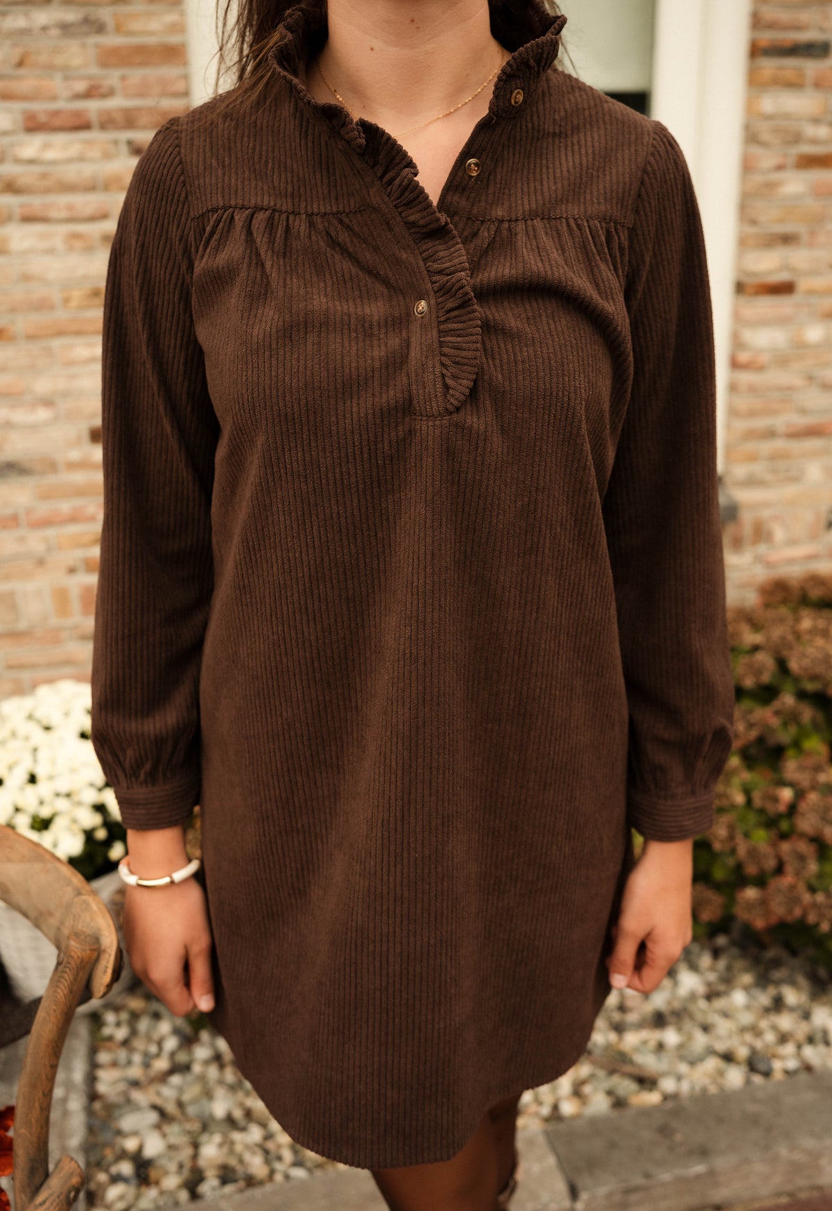 Jurk Anouk Bruin