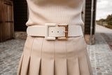 Riem beige elastisch