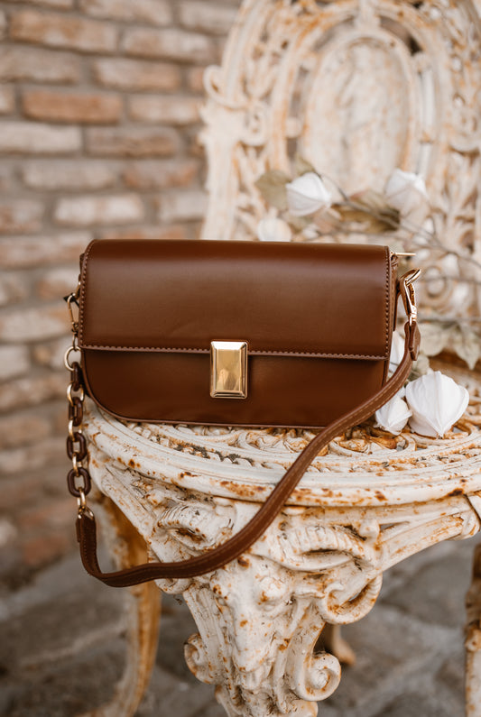 Tas Meike choco bruin